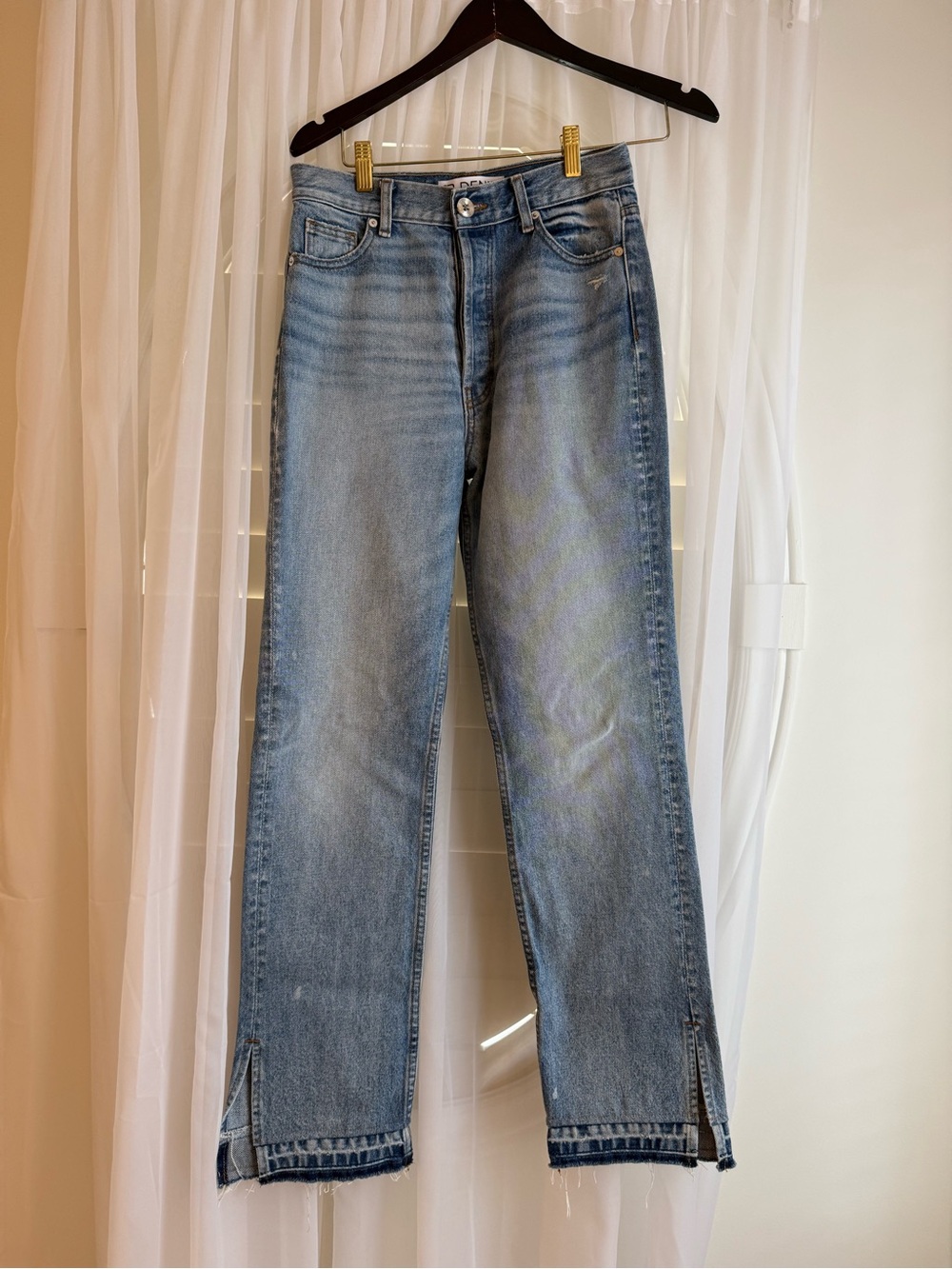 EB Denim High Rise Blue Jeans